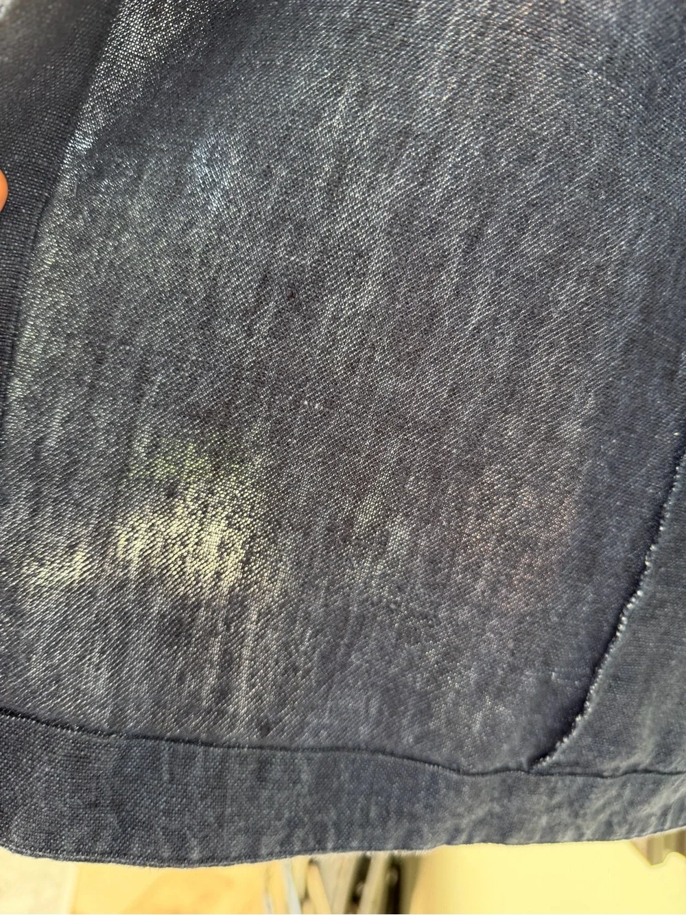 Pure Jill 100% Linen Open-Front Jacket Cardigan - Size L - Picture 10 of 12